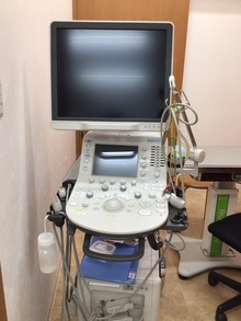 院内の検査機器の紹介　超音波（エコー）検査
