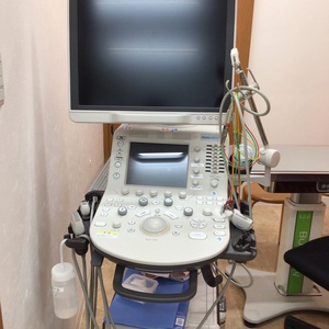 院内の検査機器の紹介　超音波（エコー）検査